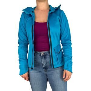 Nike Blue Therma-Fit Hooded Full Zip Up Jacket